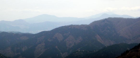 2013.4.14 山伏峠~西丸~東丸(尾根歩き)