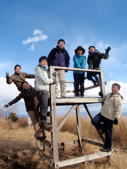 2011.12.25　箱根・矢倉岳（忘年山行）（尾根歩き・イベント）