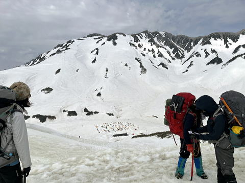 2025.5.3-5 室堂～雷鳥平～みくりが池～一ノ越～雄山（雪山）