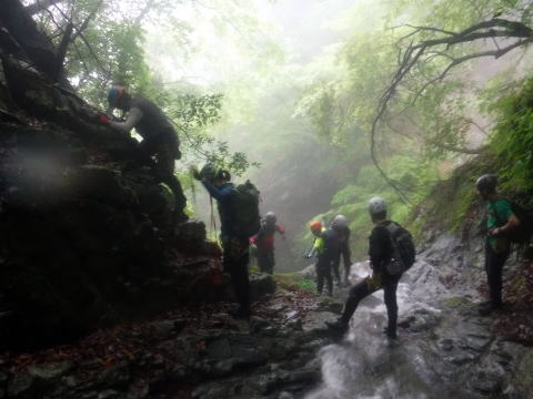 2025.5.18 丹沢・マスキ嵐沢（沢登り）