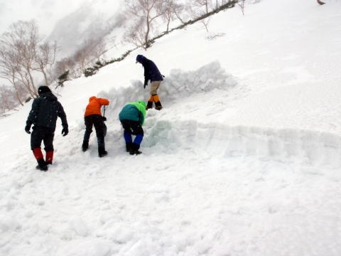 2013.5.3-6 白馬岳 小蓮華尾根(雪山)