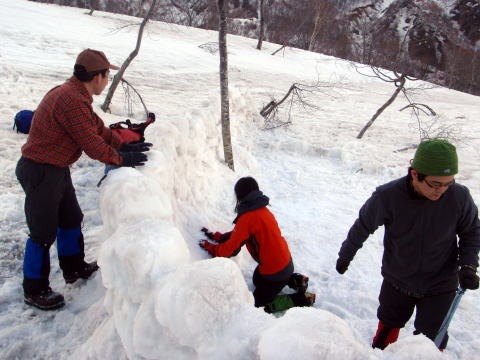 2013.5.3-6 白馬岳 小蓮華尾根(雪山)