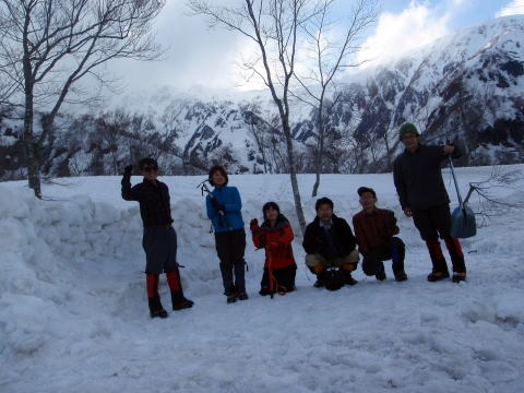 2013.5.3-6 白馬岳 小蓮華尾根(雪山)