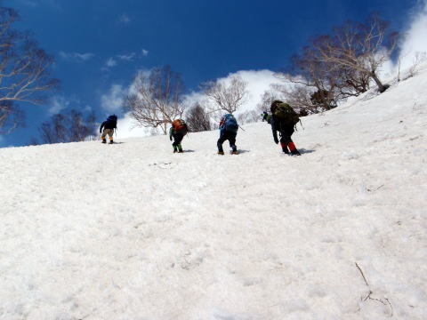 2013.5.3-6 白馬岳 小蓮華尾根(雪山)