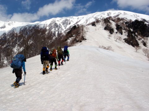 2013.5.3-6 白馬岳 小蓮華尾根(雪山)