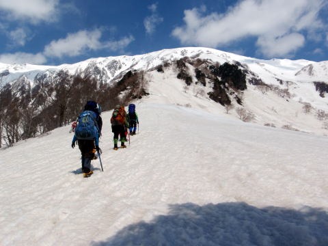 2013.5.3-6 白馬岳 小蓮華尾根(雪山)