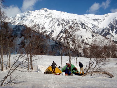 2013.5.3-6 白馬岳 小蓮華尾根(雪山)
