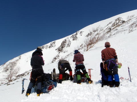 2013.5.3-6 白馬岳 小蓮華尾根(雪山)