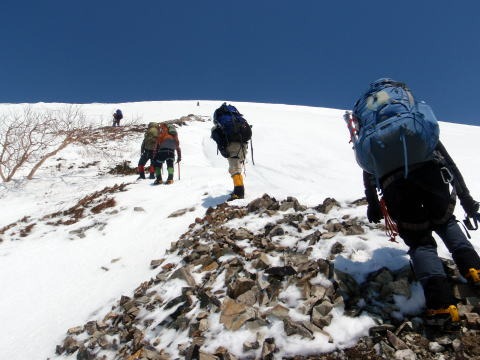 2013.5.3-6 白馬岳 小蓮華尾根(雪山)