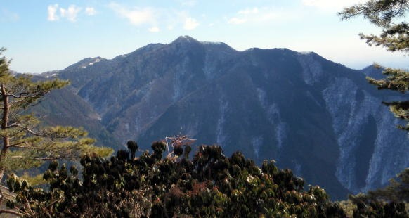 2013.2.24 蕎麦粒山(尾根歩き)