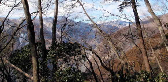 2013.2.24 蕎麦粒山(尾根歩き)