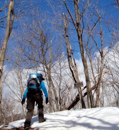 2013.2.24 蕎麦粒山(尾根歩き)