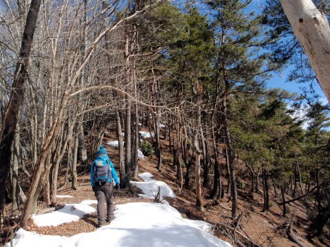 2013.2.24 蕎麦粒山(尾根歩き)