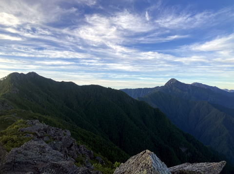 2025.7.12-13 南ア・黒戸尾根～甲斐駒ヶ岳～早川尾根～鳳凰山（尾根歩き）