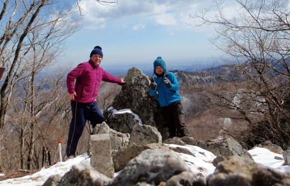 2013.2.24 蕎麦粒山(尾根歩き)