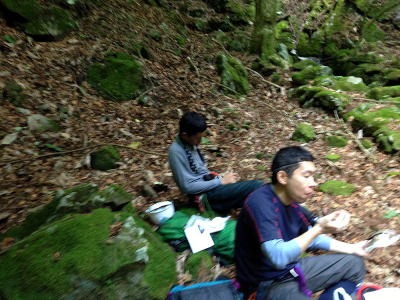 2013.7.7 川苔谷逆川(沢登り)