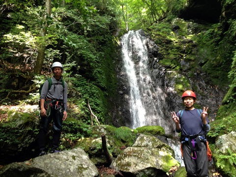 2013.7.7 川苔谷逆川(沢登り)