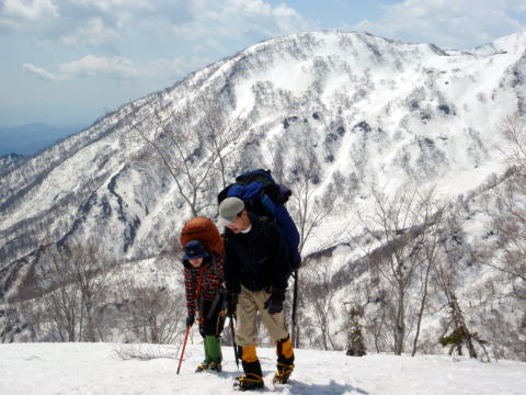 2013.5.3-6 白馬岳 小蓮華尾根(雪山)