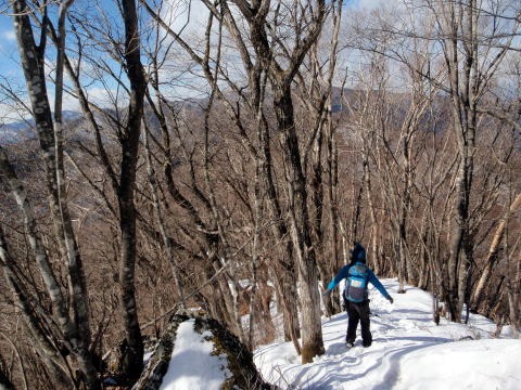2013.2.24 蕎麦粒山(尾根歩き)