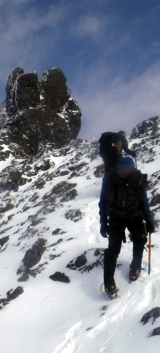 2025.3.29-30 八ツ・権現岳（雪山）