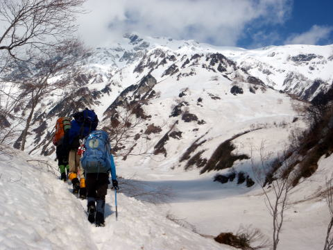 2013.5.3-6 白馬岳 小蓮華尾根(雪山)