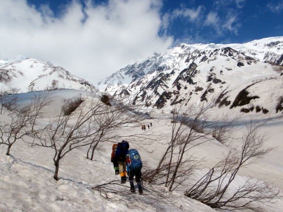 2013.5.3-6 白馬岳 小蓮華尾根(雪山)