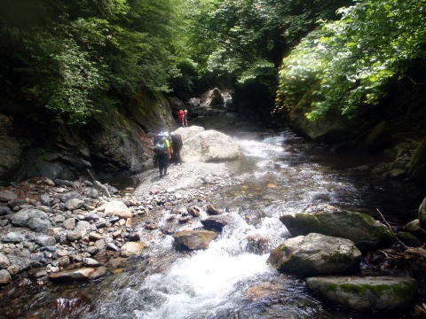 2013.7.14-15 滝川槇ノ沢(沢登り)