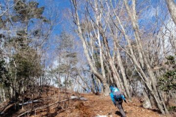 2013.2.24　蕎麦粒山（尾根歩き）