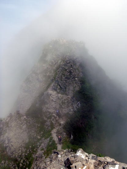 2013.8.3-4 西穂高岳(尾根歩き)