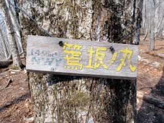 2013.3.10　ウトウの頭（尾根歩き）