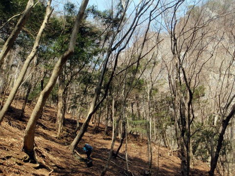 2013.3.10　ウトウの頭（尾根歩き）