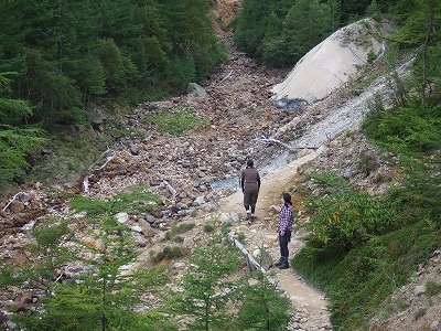 2013.8.31-9.1　硫黄岳（尾根歩き）