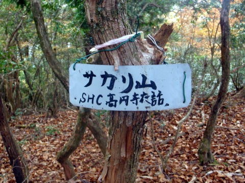 2013.11.3 サカリ山(尾根歩き)