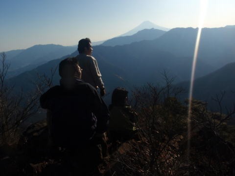 2011.1.9 滝子山(尾根歩き)