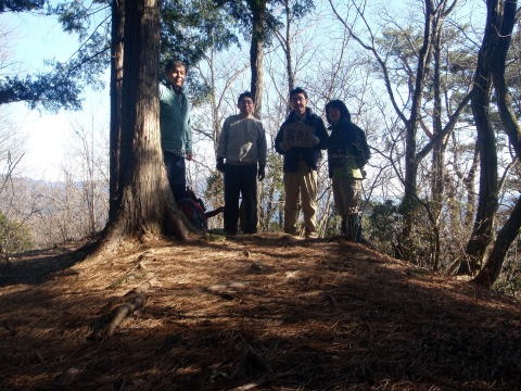 2011.1.9 滝子山(尾根歩き)