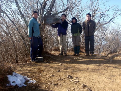 2011.1.9 滝子山(尾根歩き)