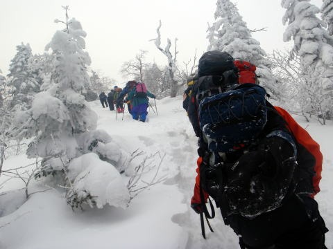 2011.1.15-16　赤岳（雪山）