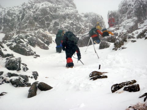 2011.1.15-16　赤岳（雪山）
