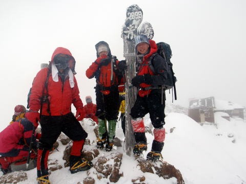 2011.1.15-16　赤岳（雪山）