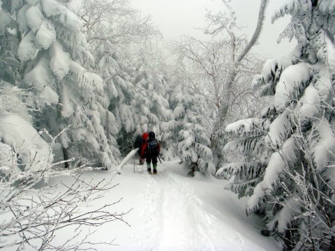 2011.1.15-16　赤岳（雪山）