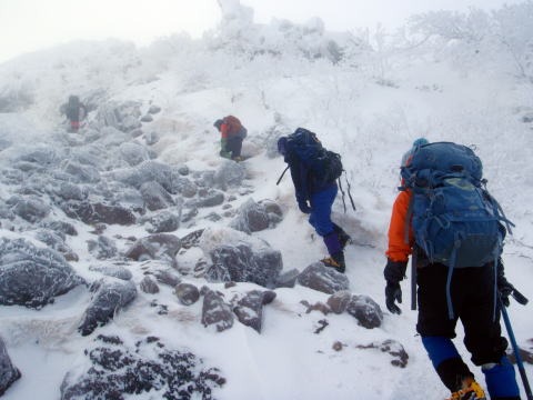 2011.1.29-30　天狗岳（雪山）