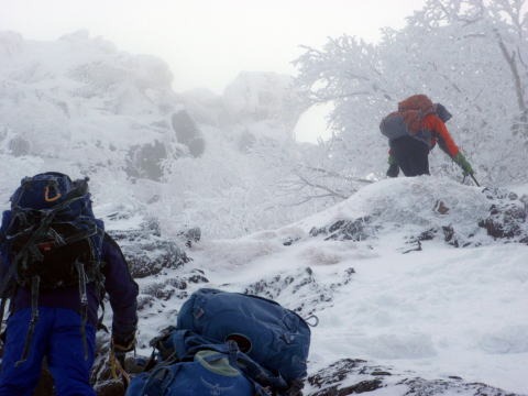 2011.1.29-30　天狗岳（雪山）