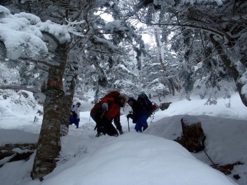 2011.1.29-30　天狗岳（雪山）