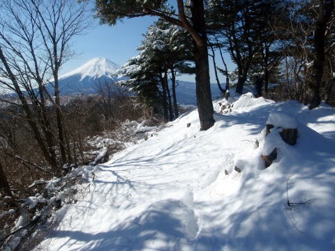 2011.2.13　倉見山（雪山）