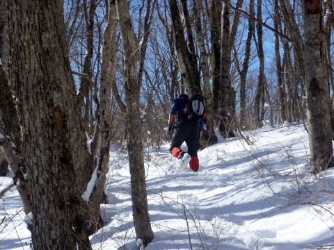 2011.2.13　倉見山（雪山）