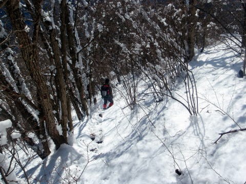 2011.2.13　倉見山（雪山）