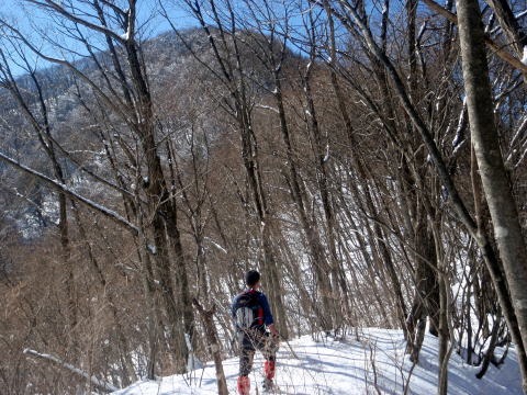 2011.2.13　倉見山（雪山）