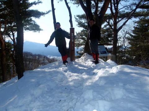 2011.2.13　倉見山（雪山）