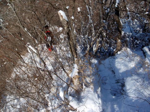 2011.2.13　倉見山（雪山）
