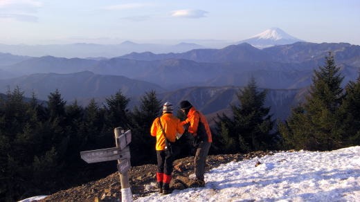 2011.2.26-27 雲取山(尾根歩き)